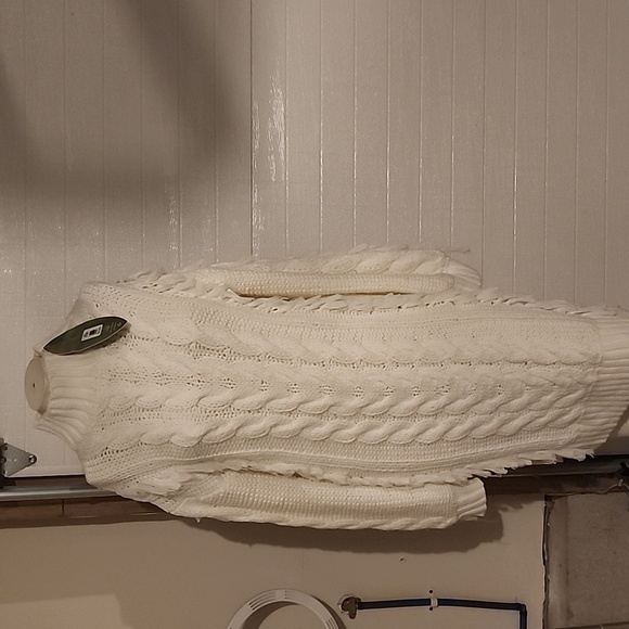 FARM RIO FRINGED CABLE KNIT  MIDI DRESS SIZE S - Picture 1 of 8